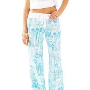 Lilly Pulitzer Linen Beach Pants